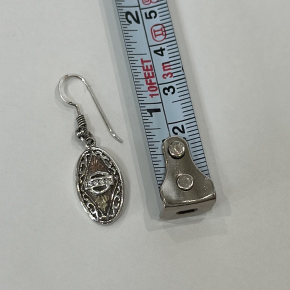 Harley-Davidson Black Hills Gold and Silver Earrings with Diamonds - Picture 3 of 4